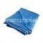 Good quality small piece 4x5m 50g blue white PE tarpaulin