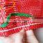 High quality small plastic orange mesh bags with low price