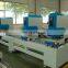 upvc window and door color profiles 3 heads seamless welding machine