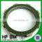 motorcycle rubber cork clutch disc, CB125 motorcycle clutch disc