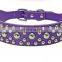 Chic Mushroom Shaped Rivet Pet Collar Leash Training Dog Pulling Rope Pet Neck Chain Pet Supplies