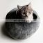 Lovely Pet Customizable Removable Handmade Felt Wool Cat Cave