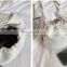 Clamp opening large size luxury armpit chain soft PU leather thick chain handbag cloud bag dumpling