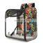 HQP-WC053 HongQiang Convenient transparent pet cat bag PVC folding pet backpack Cat bag