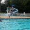 Spiral Fiberglass Water Slide for Sale Hotel Swimming Pool