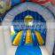 paradise elephant inflatable bouncer jumping bouncy castle bounce house with slide