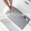 2020 Hot Sale Nordic Modern Solid Simple Style PVC Super Non-slip Area Bath Rug Mat For Shower