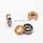 Fast speed no noise 608 six ball bearing for skateboarding use