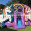 Kids Jump Bounce House Inflatable Commercial Bouncer Unicorn Jumping Bouncy Castle Playground