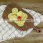 Custom Logo Walnut Wooden Bread Block,Wood Cutting Board