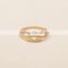 woman's/ men's new design gold finger rings made of stainless steel