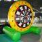 Funny Outdoor Interactive Games Round Giants Inflatable Sticky Football Dart Board Inflatable Dartboard
