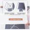 New foldable baby diaper table/Folding Diaper Station Nursery Organizer for Infant