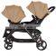 luxury pram twin 3 in 1 baby baby double stroller