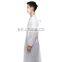 Level 2 level 3  White Waterproof Disposable PP Isolation Gown Apron with PE/TPU Coating