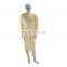SS Isolation Gown Dental Gowns PPE Blue Gown Non Woven Disposable with cuff