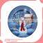 2014 new products porcelain dinner plate plate with Christmas design