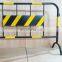 The temporary fence Movable guardrails crowd control barriers