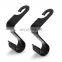 2Pcs Hooks Car Seat Vehicle Back Seat Hook Rear Headrest Organizer Hanger Storage Hook Hooks For Car Seats Groceries Bag Handbag