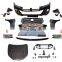 Front Body Kit Bumper GBT Body Kit Include Front Rear Bumper And Grill Fender for Hilux Vigo Upgrade Rocco