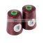 Free Sample Wholesale 100% Spun Polyester Yarn Staple Fiber 40/2 Sewing Thread 5000Y For Sewing and Knitting