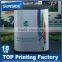 Double sides printing step and repeat banner stand with lights in Shenzhen D-0606