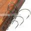 High Carbon Steel Sea Fishing Strengthen Treble Fishing Hook Barbed Hook Jig with wire wrapping