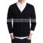 Factory direct custom casual men's sweater vest men's V-neck knitted vest