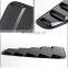 Factory Supply Auto Plastic Parts Rear Side Window Shutter, Matt Black Side Shade Guard Scoop Louver Trim For Mustang 05-14
