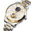 Top Brand SKMEI 9239 Moon Phase Automatic Watch Men Stainless Steel Quartz Mechanical Wristwatch