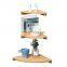 Durable and beautiful floating wall mounted wall corner shelf