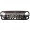 Front Grille with 5 LED Lights for Jeep Wrangler JL
