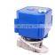 motor drive valve dc3.6v 5V 12v SS304 cwx 25s dn15  ss 1/2 fnpt 12v electric water valve