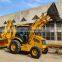 Map Power Multi-purpose Integral 4WD 388 2.5 ton backhoe small retroexcavadora back hoe price