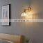 Minimalist Lighting Creative Blue Glass Tube Wall Lamp For Living Room Bedroom Wall Light