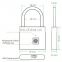 2022 Intelligent Identification Keyless Fingerprint Padlock Unlocked Fingerprint Lock Smart Locks