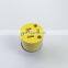 Hot selling yellow socket copper accessories Chrome plated electric plug socket