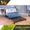 Leisure Fabric Metal Loveseats Sofa Bed