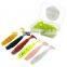 JOHNCOO 35mm 0.7g 50pcs per box Swimbait Maggots Jigging Wobblers Trout Jig Lures Fishing Lure