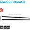 Wall-mounted electric stainless steel Baseboard heater