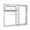 Euro frame profiles hinged white double glazed aluminum casement windows price