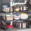 2 Tier Expandable Shelf Rack Under Sink Storage Organizer for kitchen room