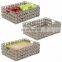 Hot Selling Household Natural Woven Seagrass Storage Baskets Pack of 3 Storage Basket Wholesale