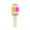 Falante sem fio, Microfone condensador de karaokê sem fio com luzes LED, Microfone de karaokê portátil para m?o, Falante para festa