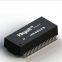 H84802S Dual Port SMD SOP-48 Pin Gigabit Ethernet Isolation Filter/Network Transformer 10/100/1000Mbps POE+ IEEE 802.3 for Route