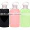 New Style Glass Aquare Bottle With Silicone, Transparent Mug, Colorful