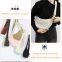Fashionable Nylon Crescent Shaped Shoulder Bag Stylish Half Moon Shape Handbag Waterproof Sling Crossbody Bag for Women Men