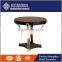 Cheap small arabic display modern white round coffee table sets