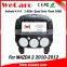 Wecaro Android 4.4.4 car multimedia system 8" double din for mazda 2 car dvd gps android 16GB Flash 2010-2012