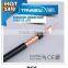 high quality low price 75ohm RG6 coaxial cable, RG 6 coaxial cable, RG6 siamese cable